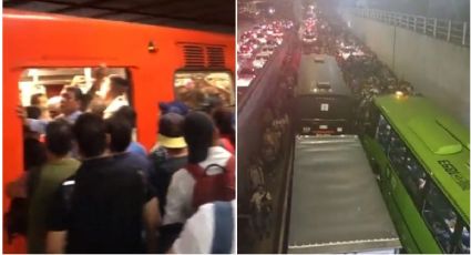 Metro CDMX: Línea 9, sin servicio por fallas y usuarios causan caos en Viaducto