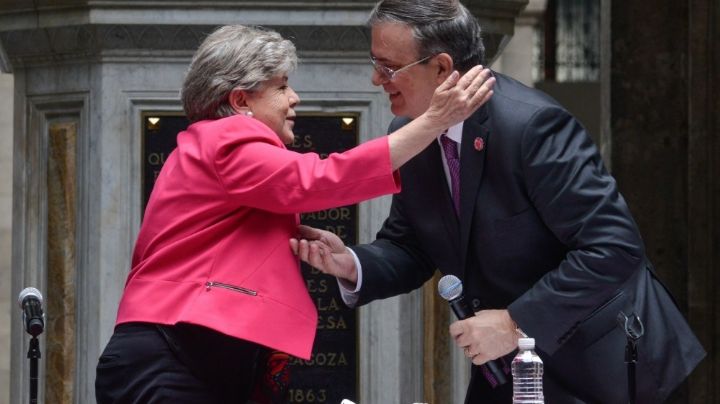 Alicia Bárcena sustituirá a Marcelo Ebrard en la cancillería