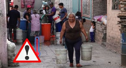 Entre calorones y sin agua: vecinos de Banderilla van por mega plantón