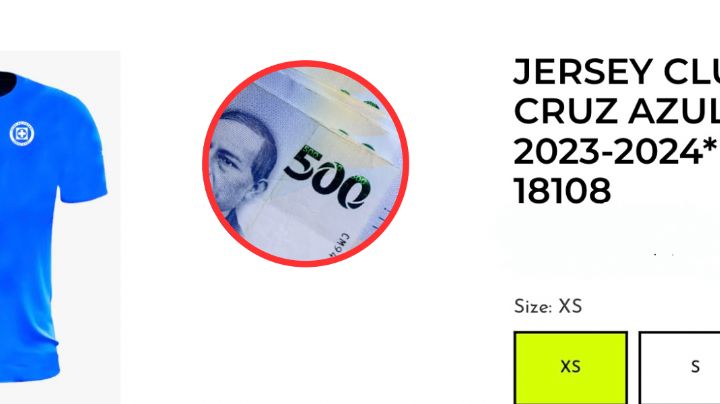 Este es el precio de la nueva playera de Cruz Azul