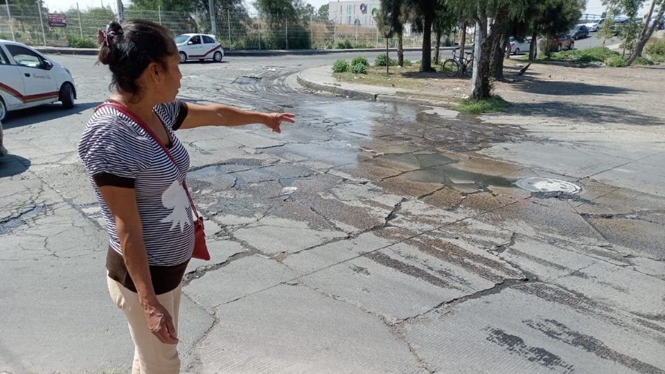 Fuga de aguas negras en Ecatepec