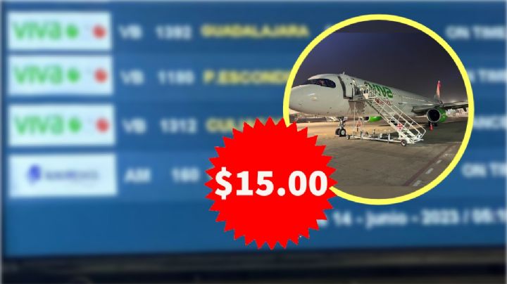 Viva Aerobús: Así puedes comprar boletos de avión a 15 pesos