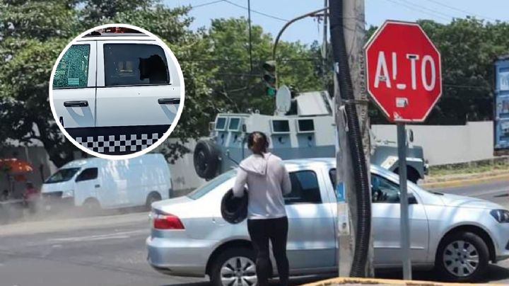 Balacera en Las Bajadas, Veracruz; 1 policía muerto y 2 heridos (+video)