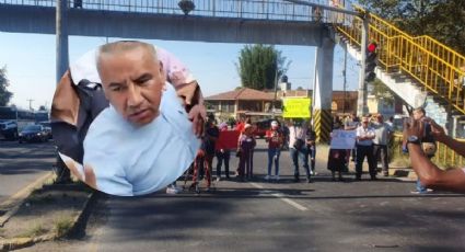 Por falta de agua, manifestantes tiran “huevazos” al alcalde de Banderilla