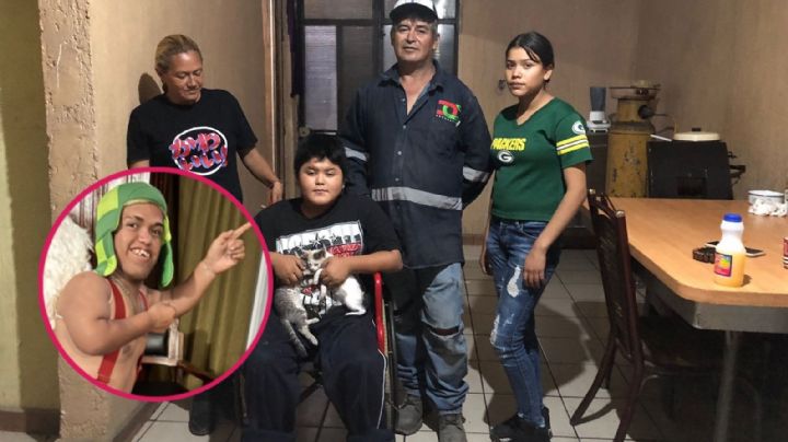 Entramos a la casa de Medio Metro; "hay que ser noble, hijo", dice su mamá