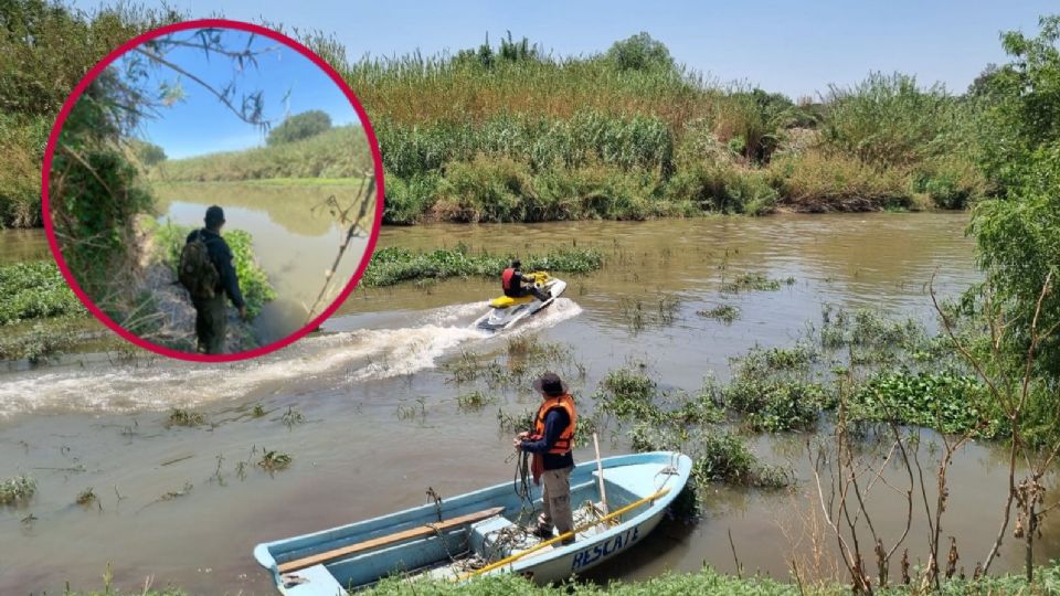 Este jueves se cumplen 7 días de búsqueda de la persona desaparecida en el río Laja.