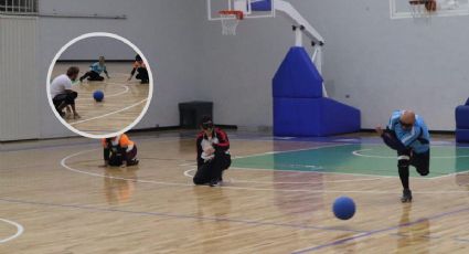 Invitan a partido de GoalBall, deporte para personas con discapacidad visual