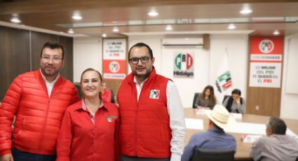 Inician reuniones con "alcaldes leales", dice nueva dirigencia del PRI Hidalgo