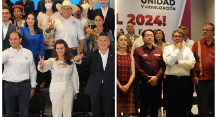Diferencias y coincidencias de Va por México y Morena para elegir candidato presidencial