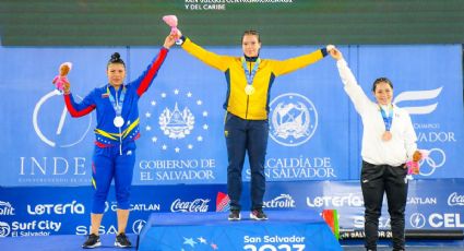 Pesista veracruzana gana bronce en Juegos Centroamericanos 2023