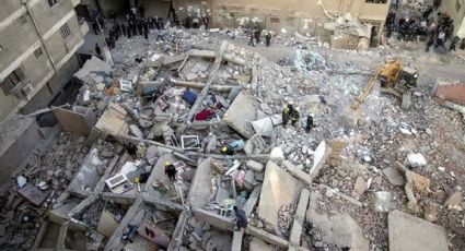 VIDEO: Colapsa edificio y deja al menos 5 muertos en Egipto
