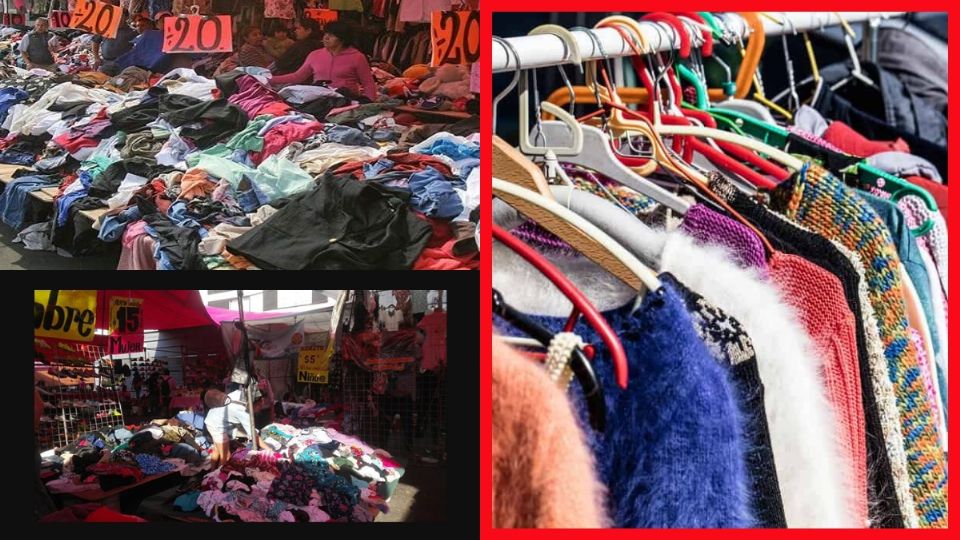 En la Ciudad de México abundan los tianguis en donde se puede encontrar mucha ropa de paca