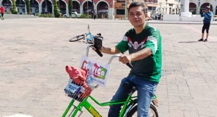 Vagabundo, una bici clásica que rodó en el Día Mundial de la Bicicleta