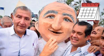 Gira de Adán Augusto López en Veracruz; esta es su agenda desde el 5 de julio