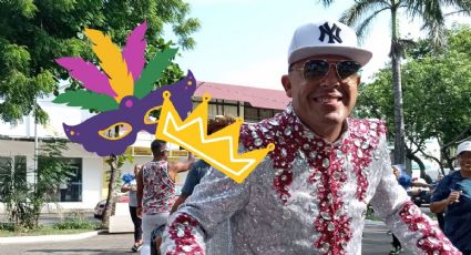 Llevar la jiribilla a todos: “El Cremas”, rey del Carnaval de Veracruz 2023