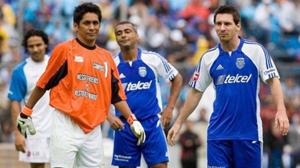 Messi en el Estadio Azul