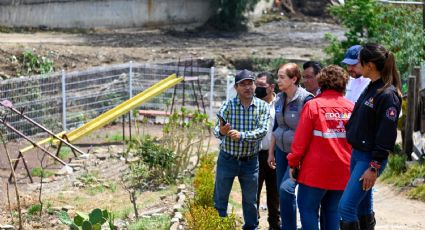 Desbordamientos dañan 108 casas en Naucalpan; hay 1.5 millones de pesos para ayudar a afectados