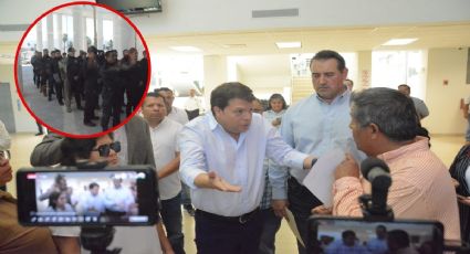 Congreso de Tamaulipas en medio del conflicto, panistas se apoderan de la presidencia de la Jucopo