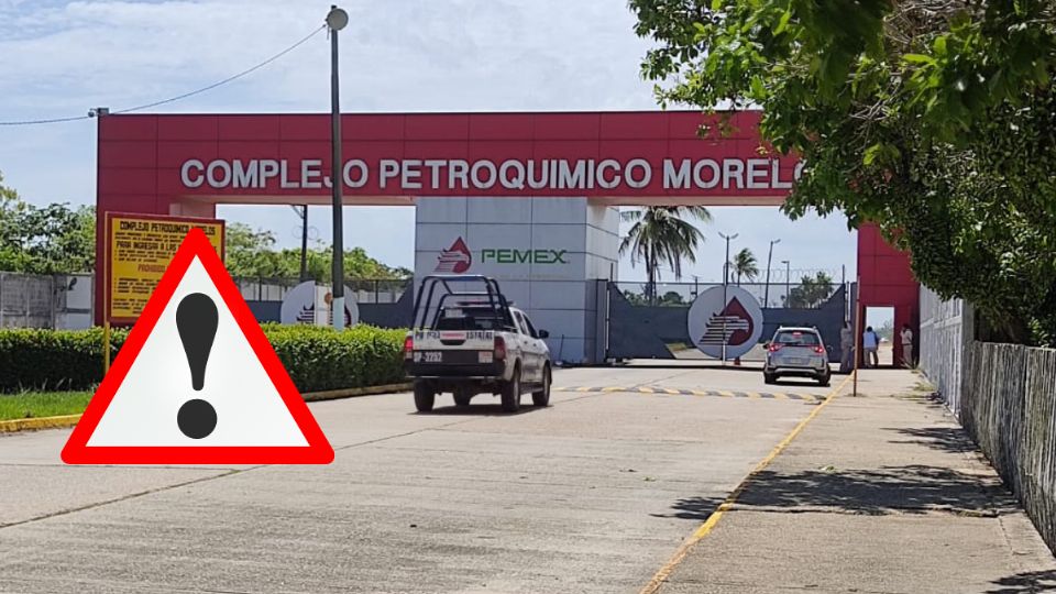 Evacúan a trabajadores del Complejo Morelos en el sur de Veracruz