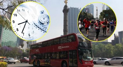 Metrobús CDMX: Horarios y rutas para el domingo del Medio Maratón