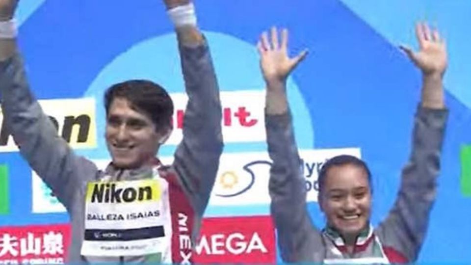 Nadadores mexicanos ganan medalla en Mundial de Natación