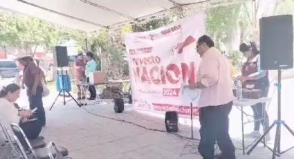VIDEO | Diputado de Morena se queda sin pantalones durante discurso en Saltillo
