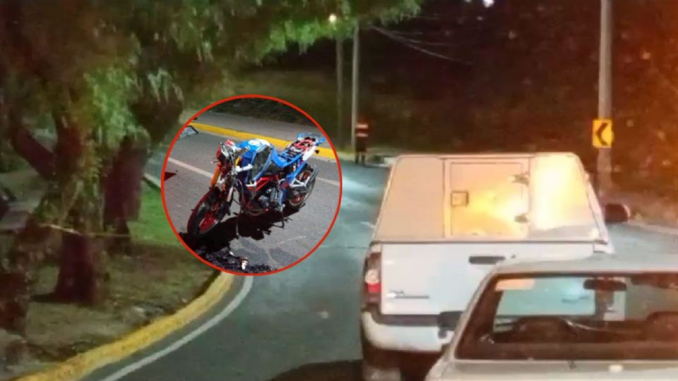 Dos motociclistas murieron al derrapar en su vehículo en la cañada de Las Mandarinas.
