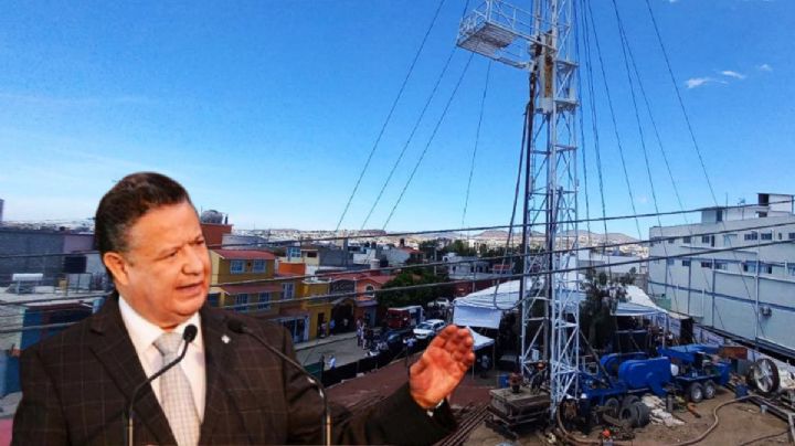 Menchaca anuncia construcción de 6 pozos en Pachuca para abatir desabasto de agua