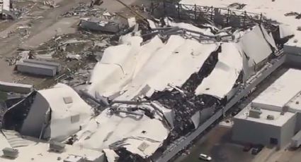 VIDEO: Poderoso tornado destruye planta de Pfizer en Carolina del Norte