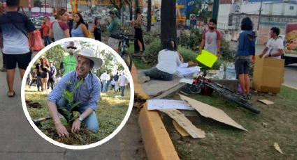 No es legítimo, nomás es por próximas elecciones: Cuitláhuac a manifestación en Xalapa