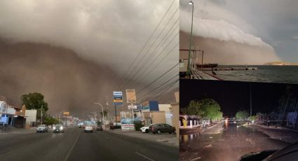 VIDEO: Impresionante tormenta de arena causa terror y destrozos en Sonora