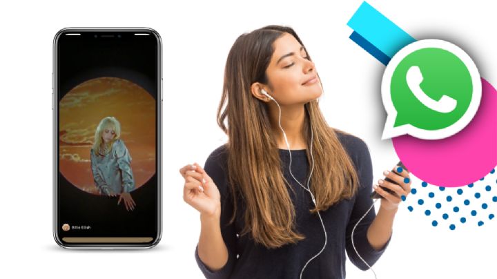 El truco para agregar música en tus publicaciones de WhatsApp