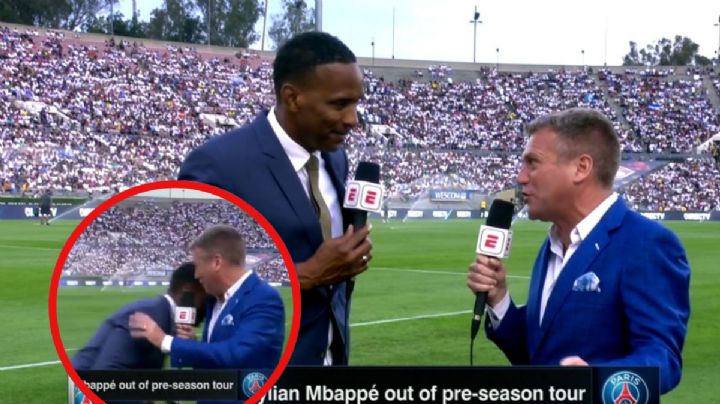 Comentarista de ESPN se colapsa en plena transmisión en vivo del Real Madrid vs Milan