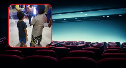 Hermanitos son abandonados en cine de Cancún; su madre dijo que iría al baño, pero no regresó
