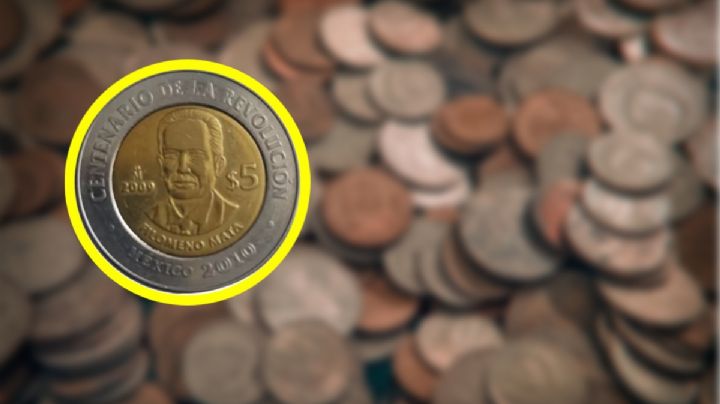 ¿Tienes esta moneda de 5? Se puede convertir hasta en 500,000 pesos