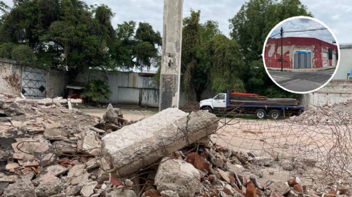 Derrumban la vieja fábrica de Emyco que funcionó por más de medio siglo