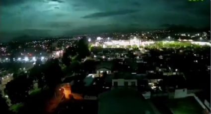 VIDEO: Así se vio el bólido que iluminó a Colima, Michoacán y Jalisco