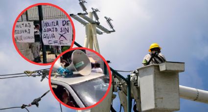 Pobladores de Acultzingo protestan en CFE de Orizaba; acusan deuda millonaria
