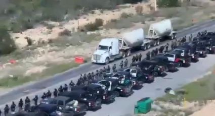 VIDEO: Con este megaoperativo, Coahuila intenta bloquear entrada del Cártel del Noreste