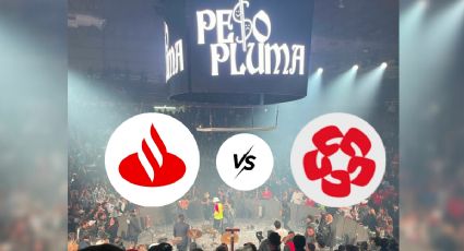 Banamex y Santander en un mano a mano por la preventa de boletos para conciertos de Peso Pluma