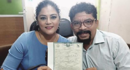 Pareja sonera del sur de Veracruz celebra su divorcio y se hacen virales