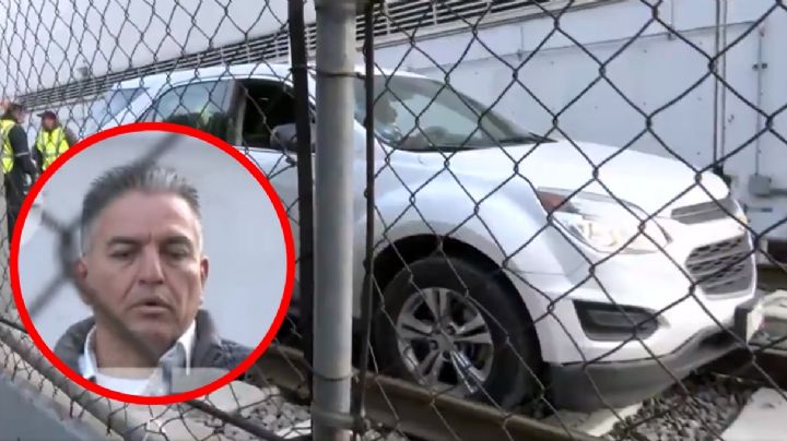 Tren ligero queda sin servicio, automóvil varado en vías de la estación Xochimilco