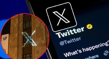 La "X" llega a celulares y sede de Twitter