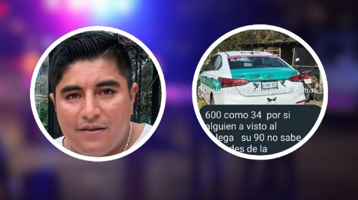 Elías, taxista de Xalapa, cumple 5 días desaparecido