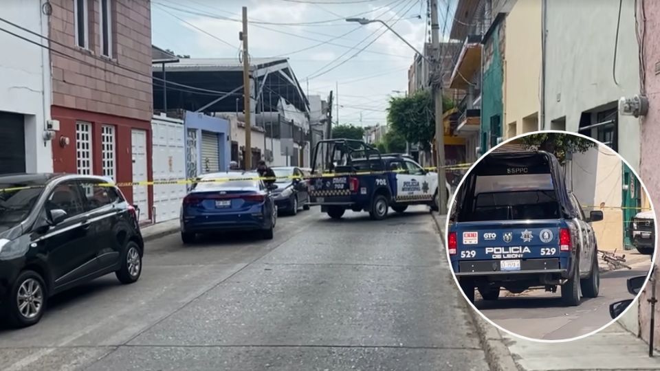 El joven quedó sin vida en la banqueta.
