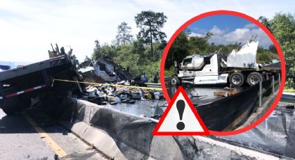 Fuerte accidente en la Perote-Xalapa hoy 4 de julio; esto se sabe