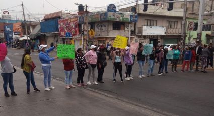Liberan circualcion en via Morelos en Ecatepec luego de seis horas de bloqueo