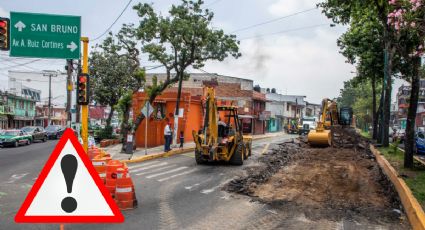 Nuevo cierre vial en avenida Ruiz Cortines de Xalapa ¿Cuánto durará?