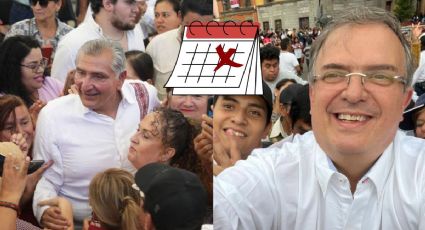 Encontrón de corcholatas: Adán Augusto y Ebrard en Veracruz este 6 de julio