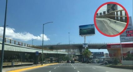 Distribuidor Vial Benito Juárez deficiente y peligroso